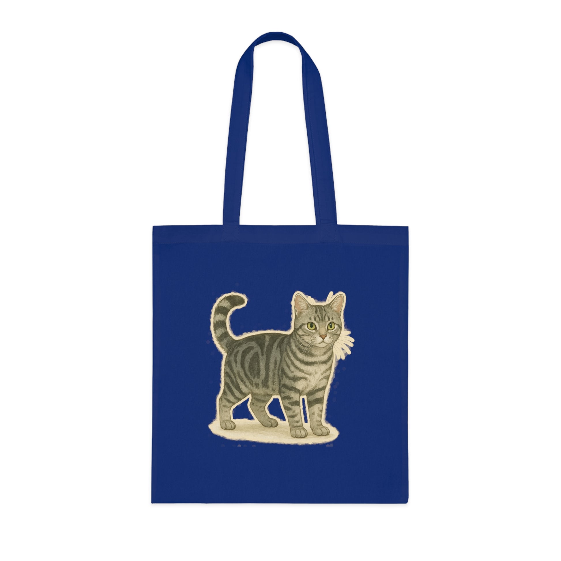 American Shorthair Cat Cotton Tote Bag