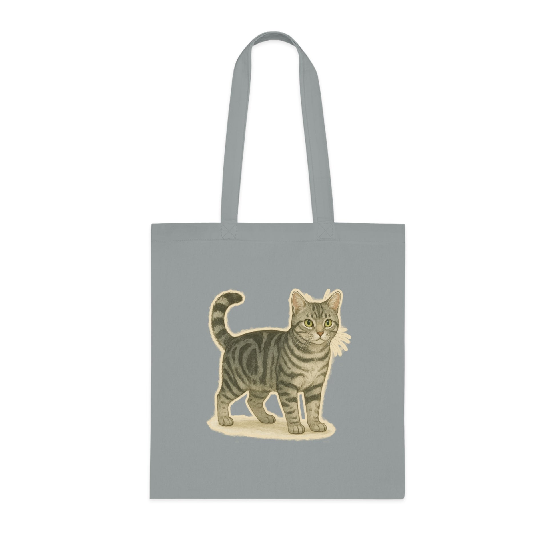 American Shorthair Cat Cotton Tote Bag