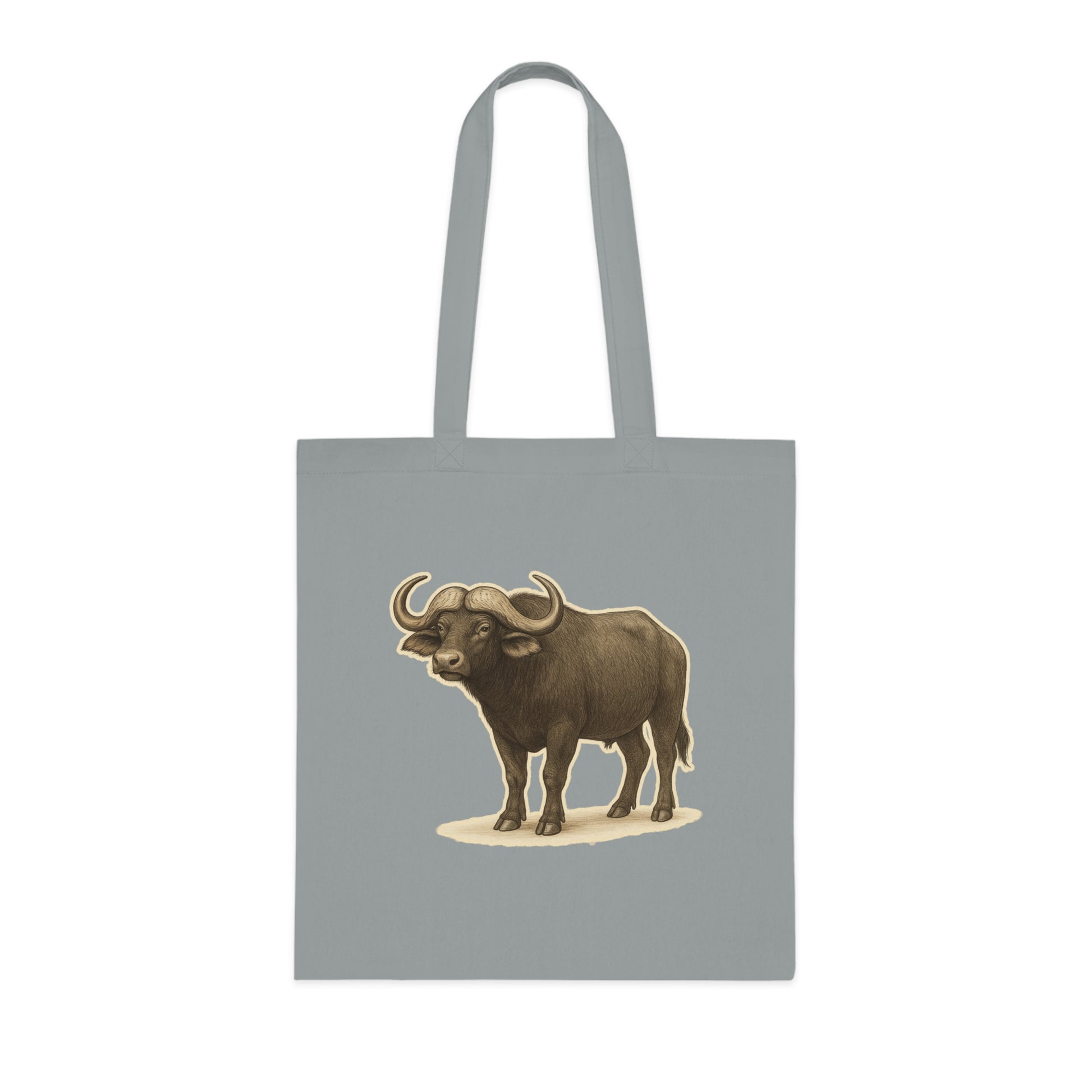 Cape Buffalo Cotton Tote Bag