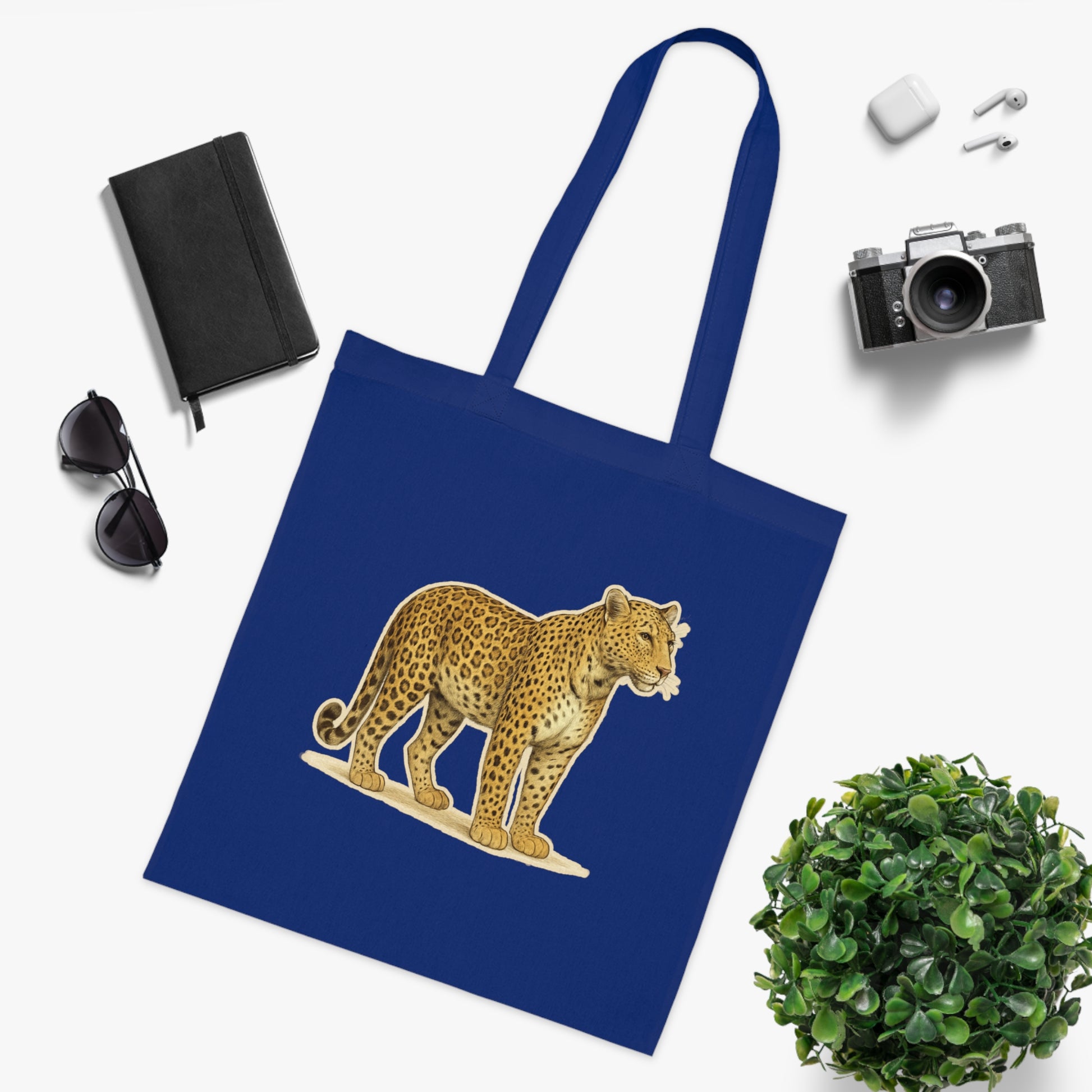 Leopard Cotton Tote