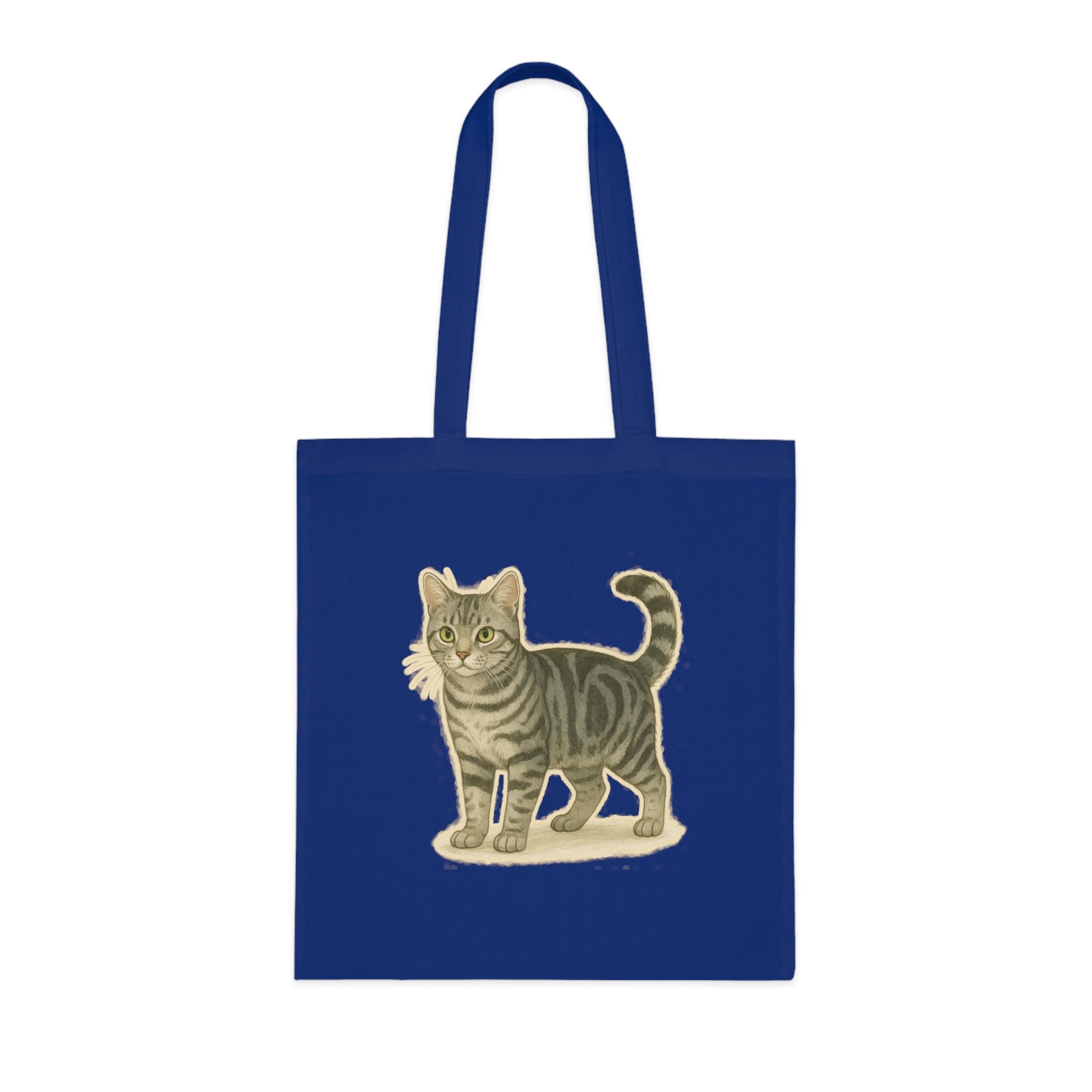 American Shorthair Cat Cotton Tote Bag