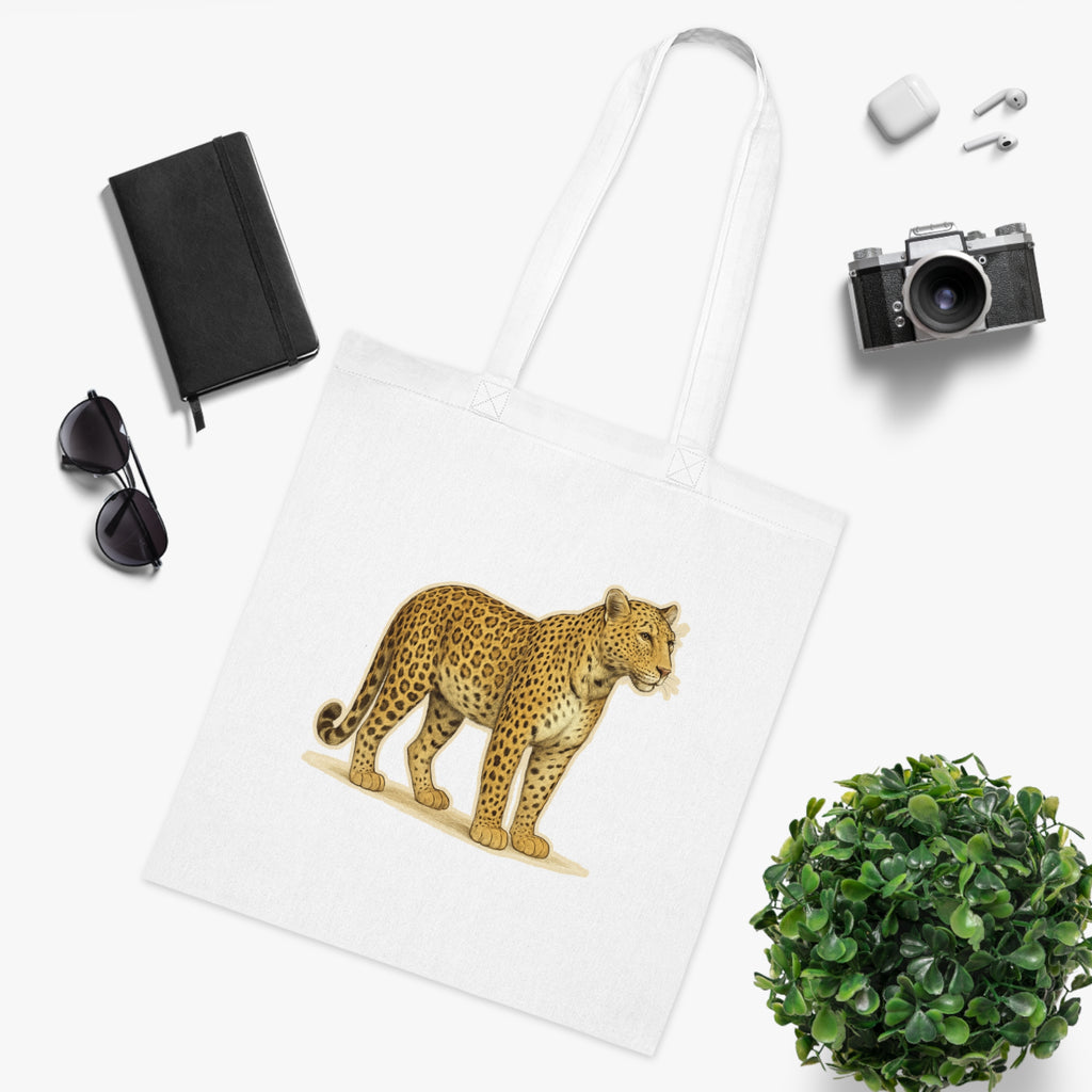 Leopard Cotton Tote