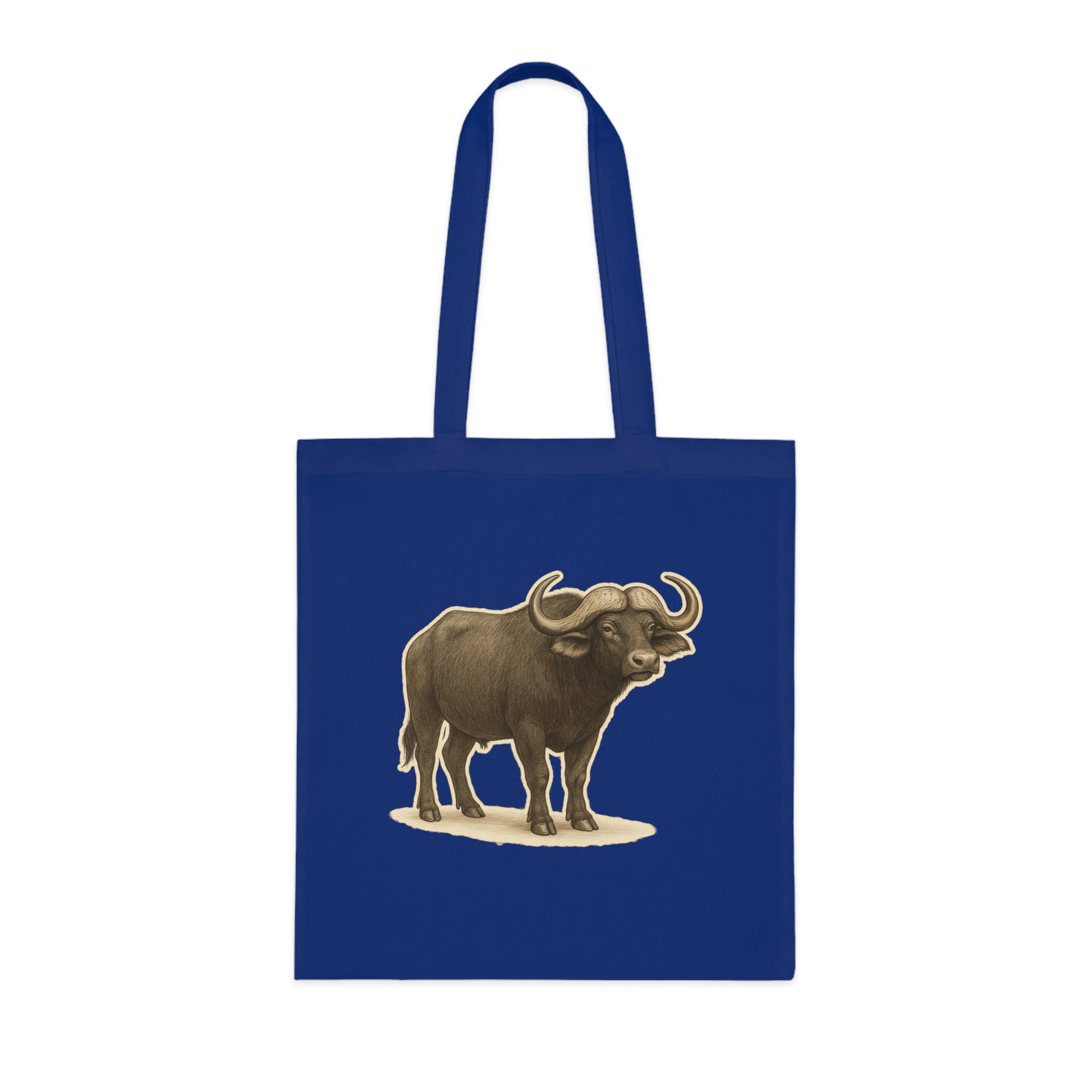Cape Buffalo Cotton Tote Bag
