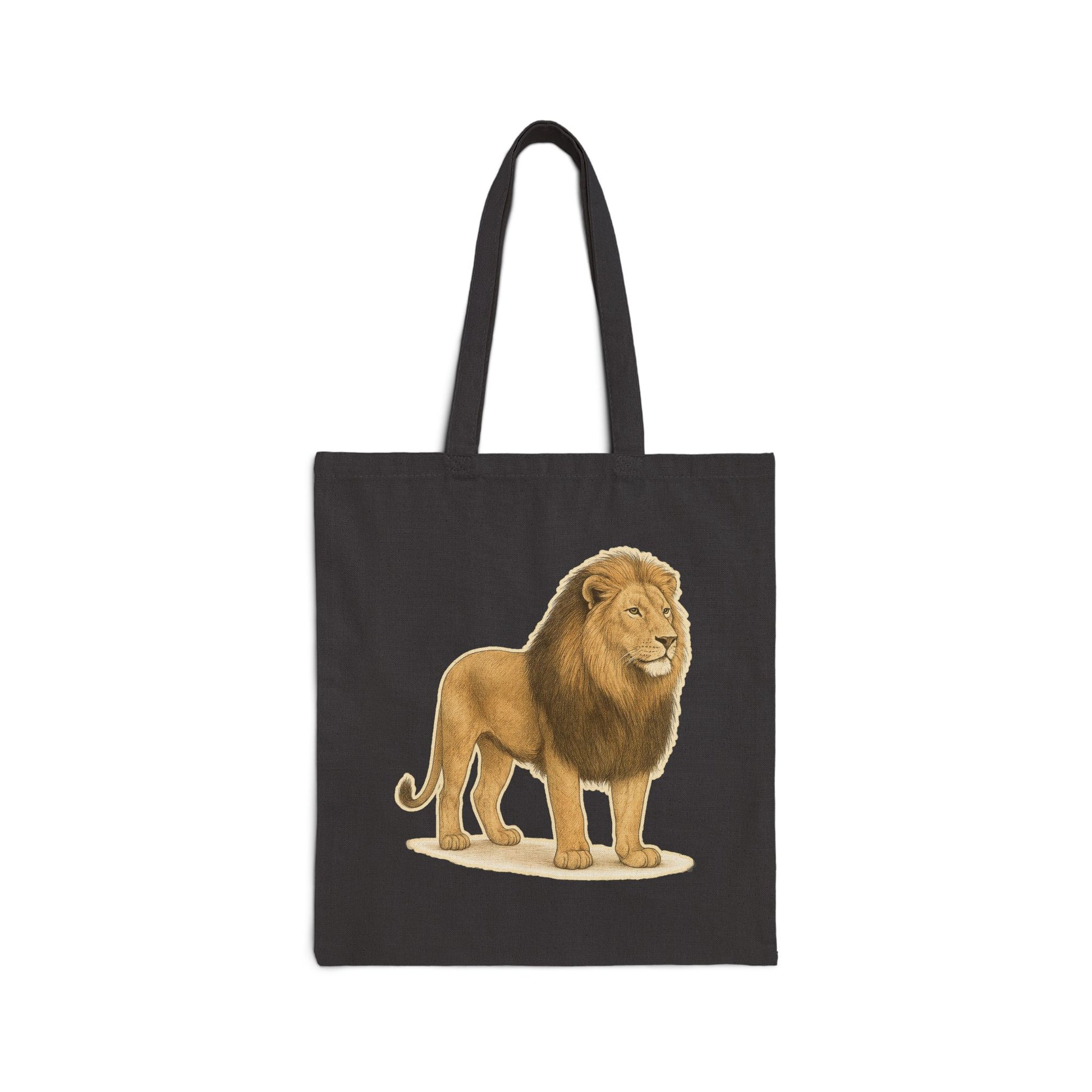 Lion Canvas Tote Bag