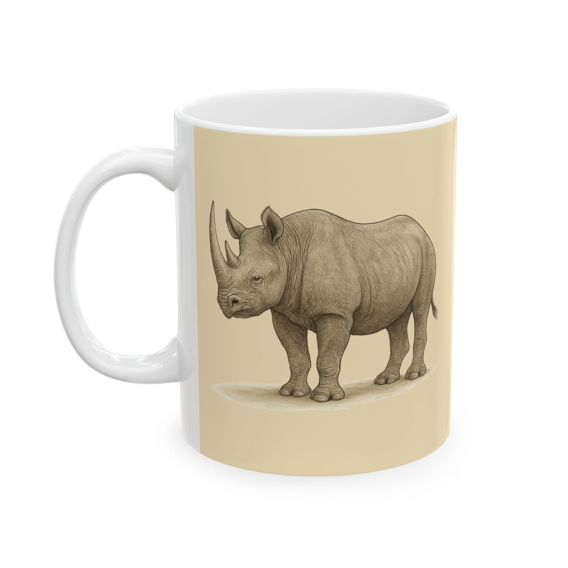 Black Rhino Mug (11oz / 15oz)