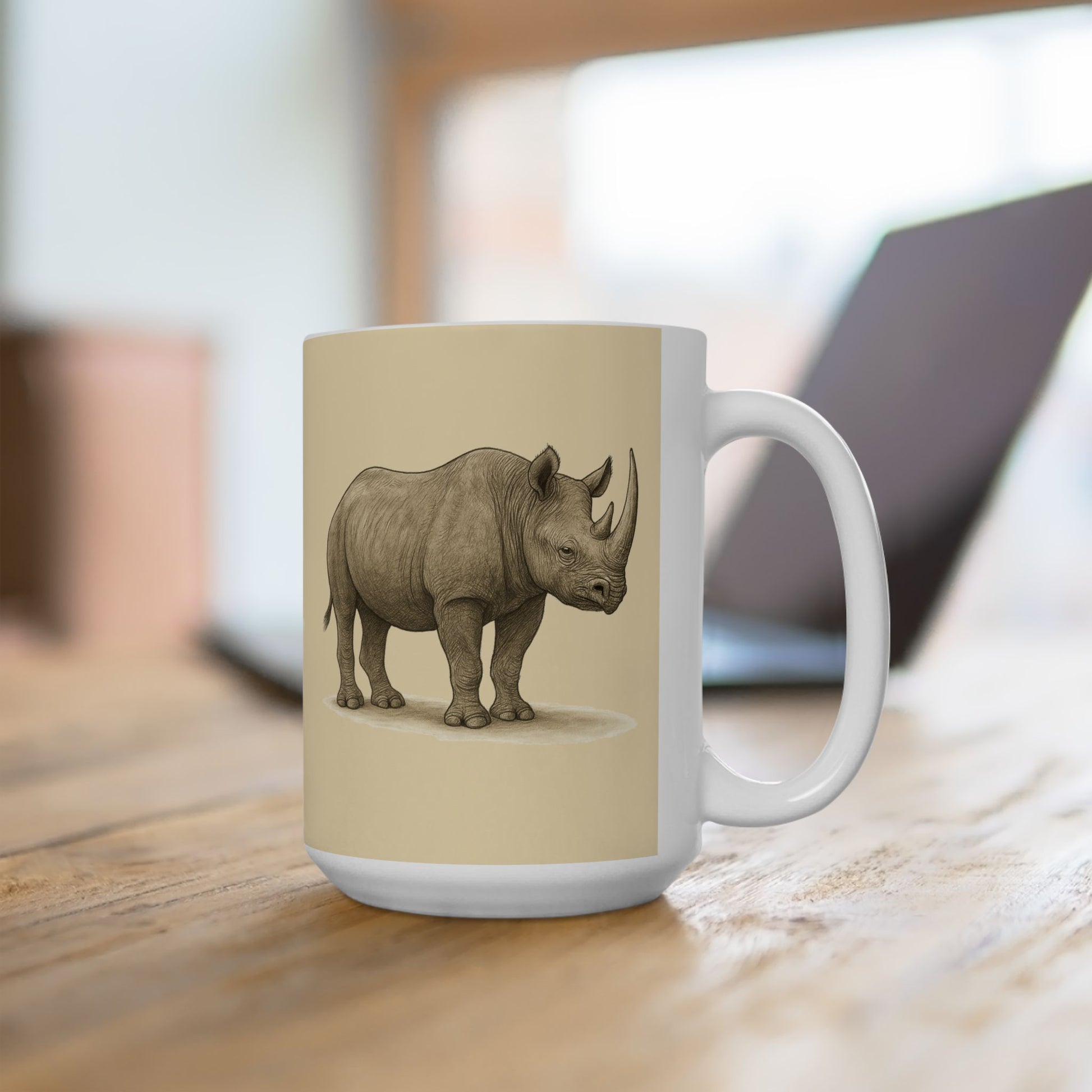 Black Rhino Mug (11oz / 15oz)