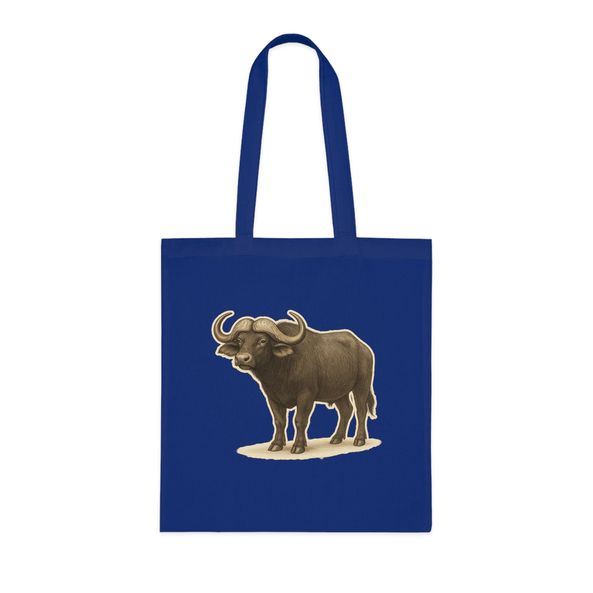Cape Buffalo Cotton Tote Bag