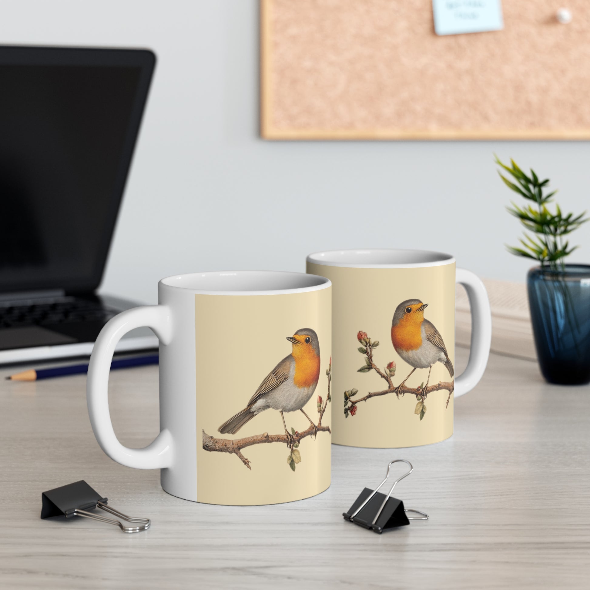 European Robin Mug