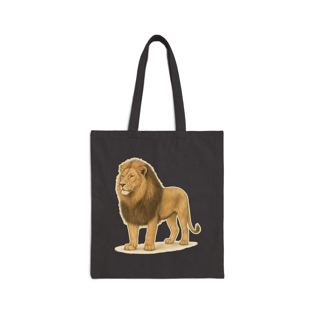 Lion Canvas Tote Bag