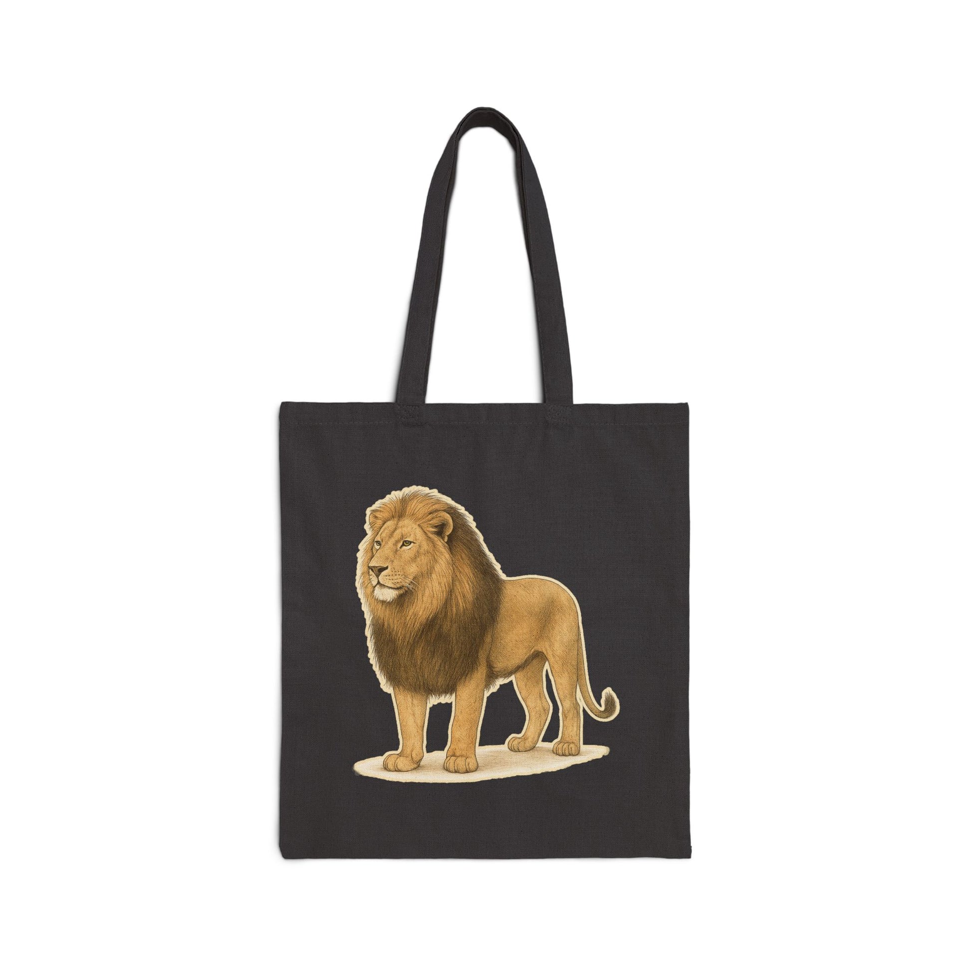 Lion Canvas Tote Bag