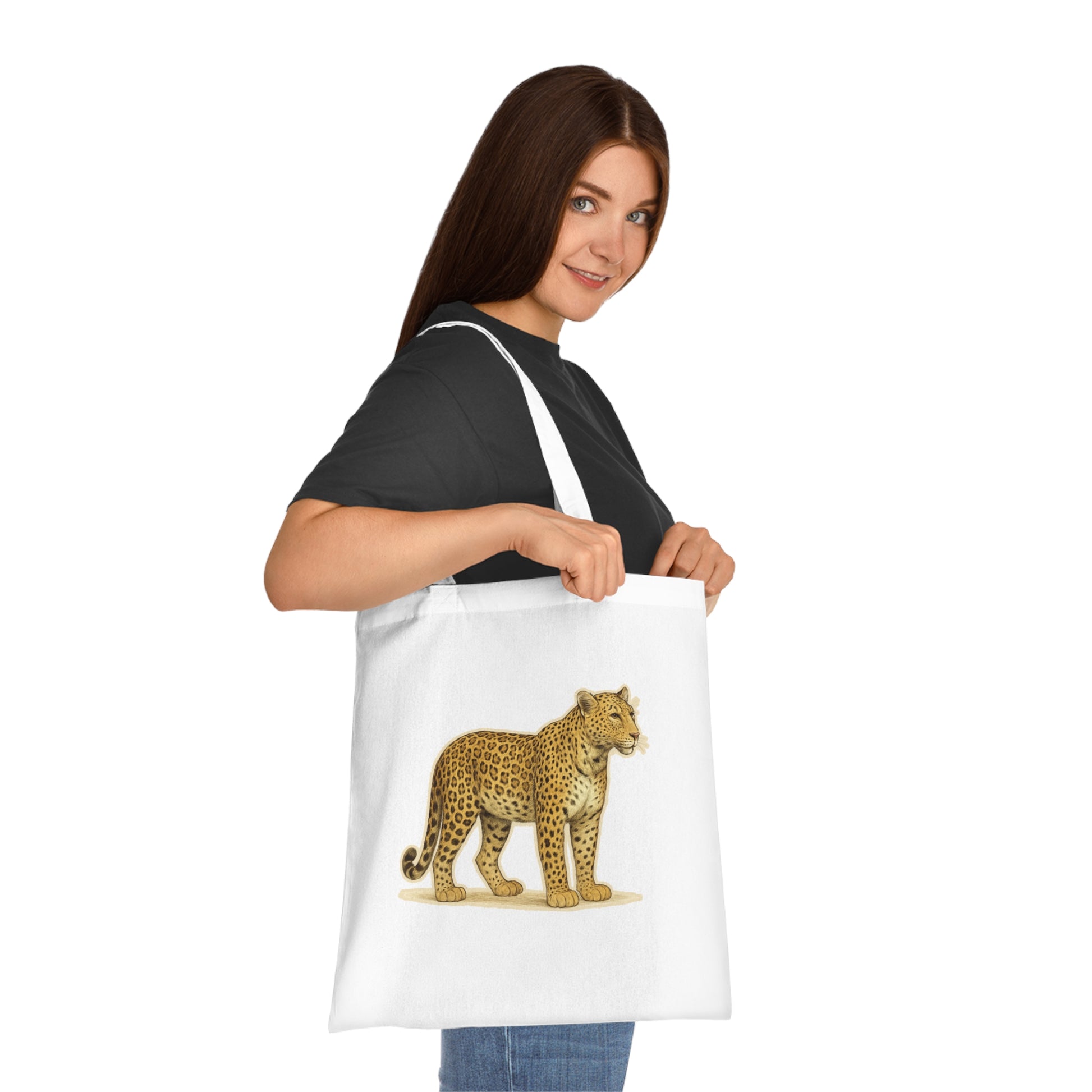 Leopard Cotton Tote