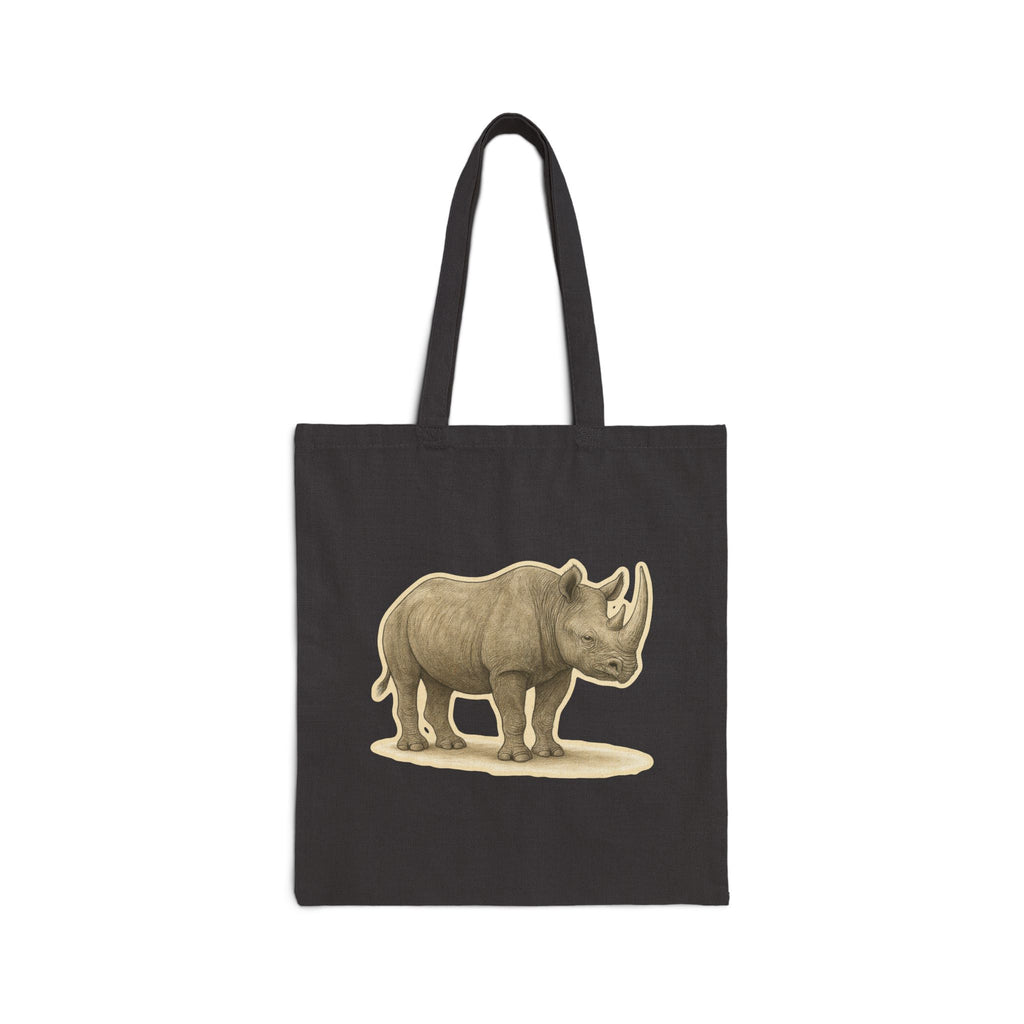 Black Rhino Tote Bag