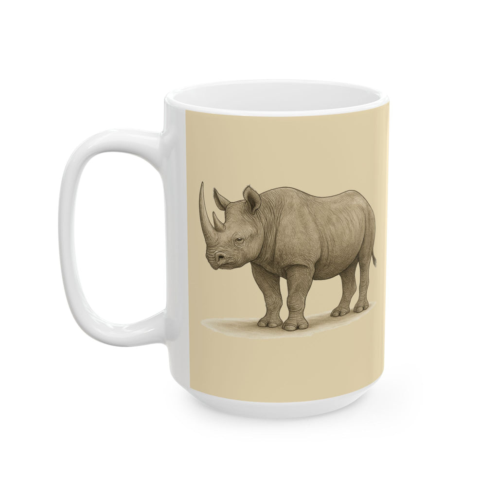 Black Rhino Mug (11oz / 15oz)