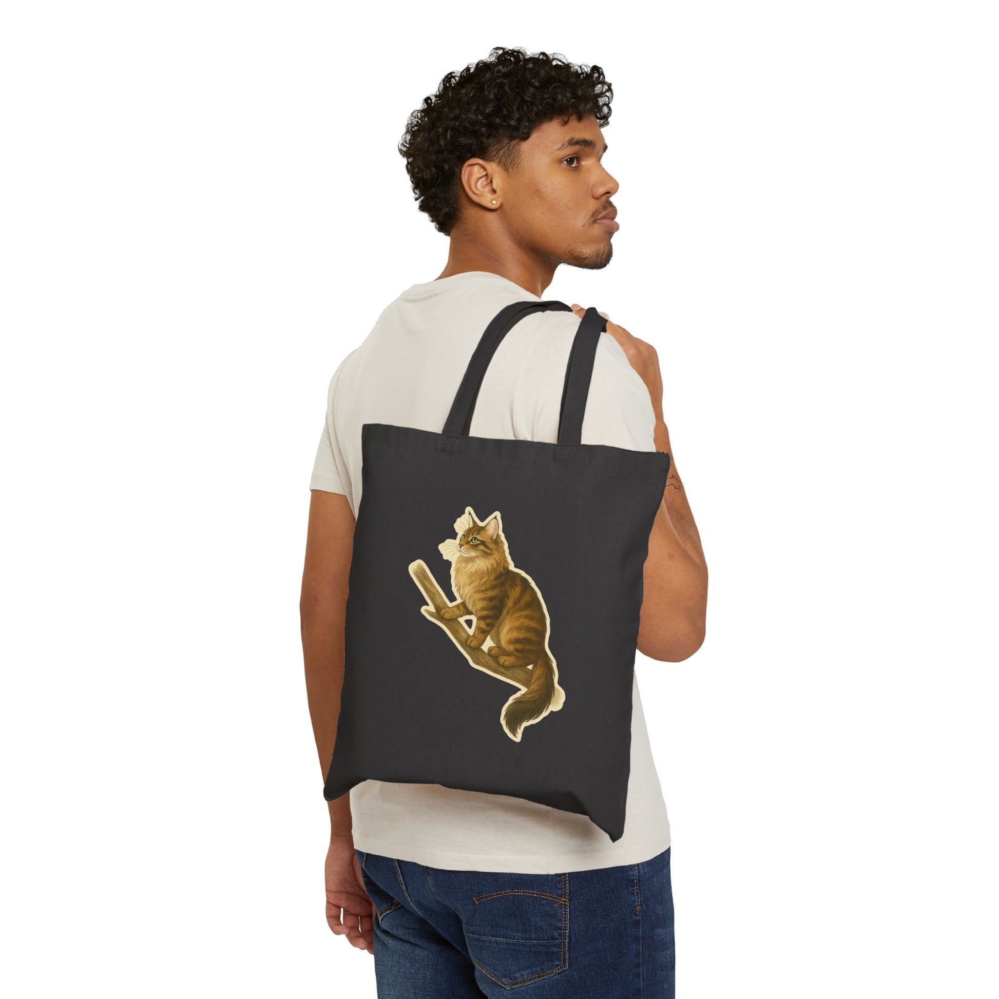 Norwegian Forest Cat Tote Bag