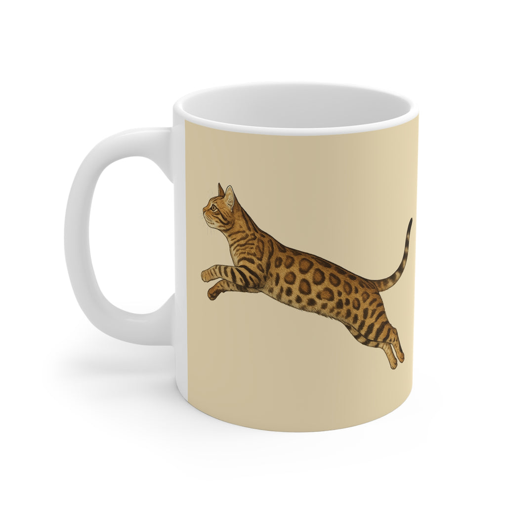 Bengal Cat Mug (325ml)