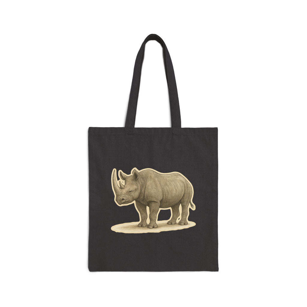 Black Rhino Tote Bag