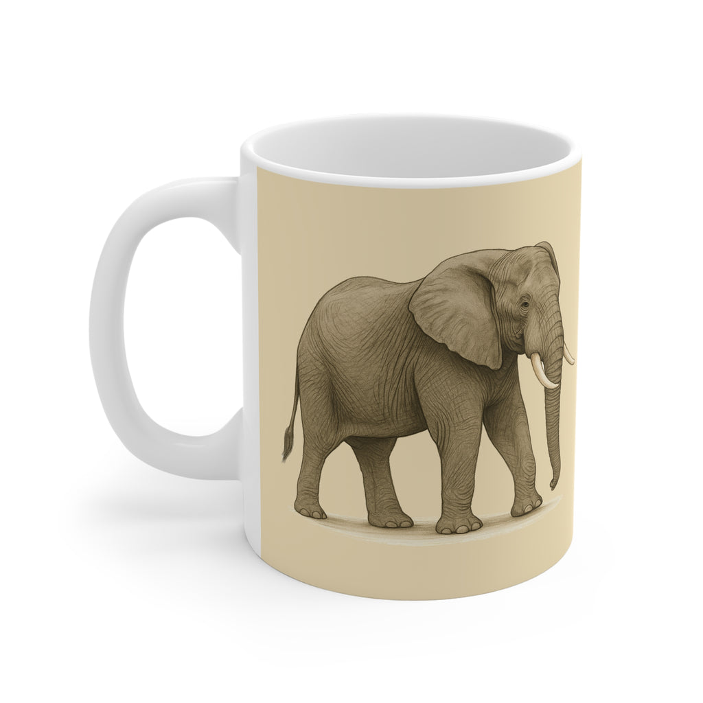 African Elephant Mug (325ml)