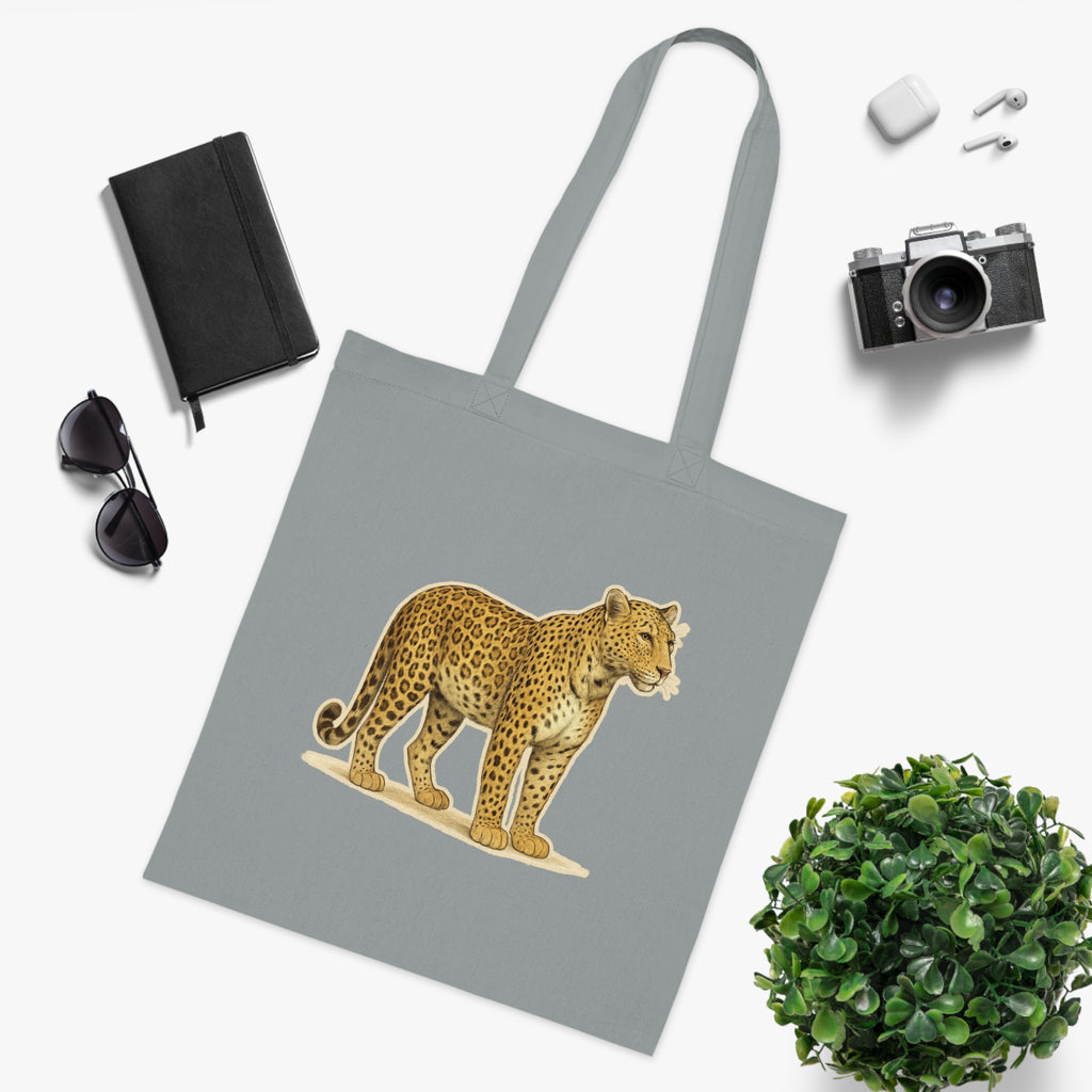 Leopard Cotton Tote
